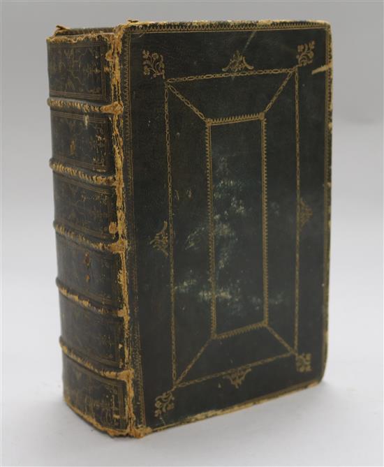 Book of Common Prayer, 8vo, calf, London 1771